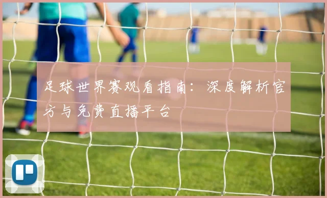 足球世界赛观看指南：深度解析官方与免费直播平台